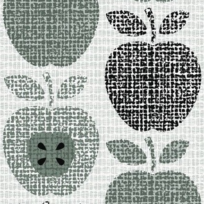 Minimalist Textured Apples