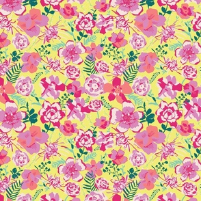 Bright Summer Florals - Medium