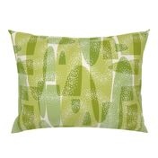 (L) Mid Century Modern Textured Home Abstract Lime Green