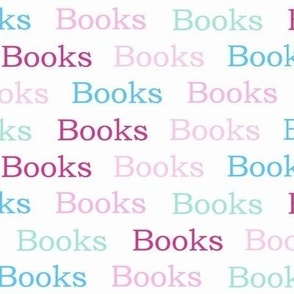 Books Words Barbie Colors