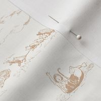 Small Winnie-the-Pooh Toile in honey