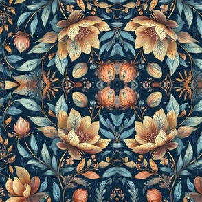 Floral wallpaper