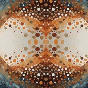 dots abstract oil painting 2