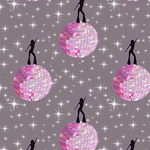Party Walls - disco balls dance