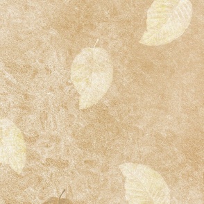 Fossil leaves