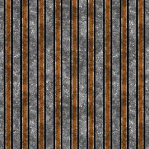 Retro Streetwear Orange Vertical Stripes on Textured Gray Background