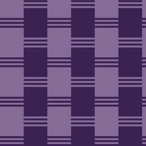 Broken Stripe 2 in Purples