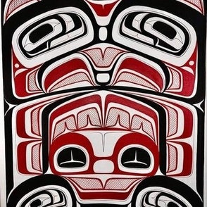 Indigenous Pacific Northwest Totem
