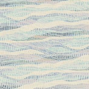 Textured and tonal - sea blue - jumbo