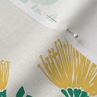 large-Ohi'a Mamo Bouquet-eggshell bkgrd stripe 