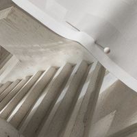 Light Shadow and Plaster Stairs and Walls Conceptual Design