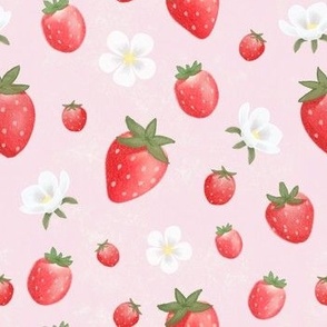 [regular] Strawberry Patch — Blush Pink