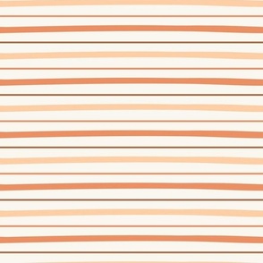 Halloween Magic Candy Stripe Cream Brown by Jac Slade