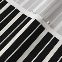 Halloween Magic Candy Stripe Black and White by Jac Slade