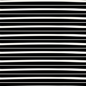 Halloween Magic Candy Stripe Black and White by Jac Slade