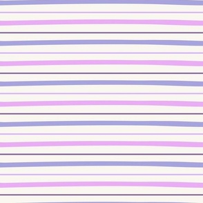 Halloween Magic Candy Stripe Purple White by Jac Slade