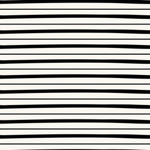 Halloween Magic Candy Stripe Black White by Jac Slade