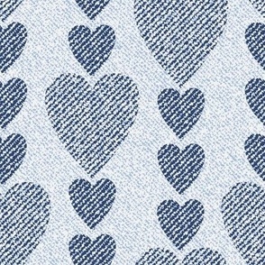 Blue Heart Denim, Jeans Texture