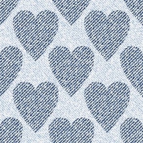 Heart Denim /Jeans Texture