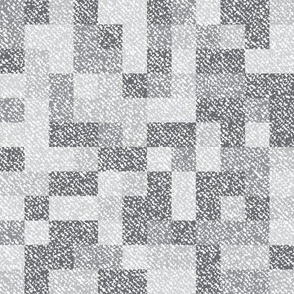 Squares Gray Denim  / Jeans Texture