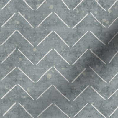 Crevron light line desing with textured grey background