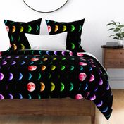 Rainbow Eclipse (large scale fabric) 