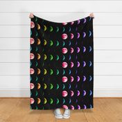 Rainbow Eclipse (large scale fabric) 