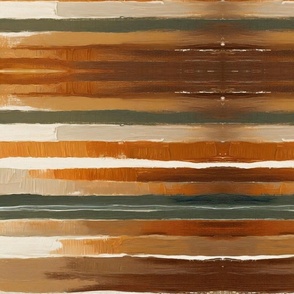 Horizontal stripes earth tones 1