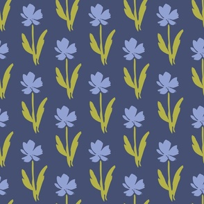 Harper Floral Navy Blue