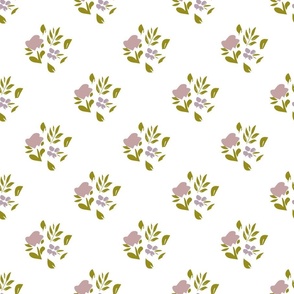 Jane Floral Pink Green