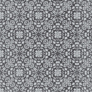 Texture abstract floral shapes in neutral colors - neutral grey