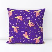 Large - That's Bananas! in Dark Purple 