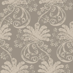 Textured floral wallpaper LNP00038-03