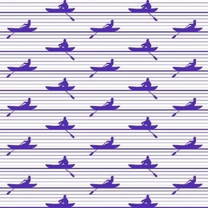 Rowing Stripe violet