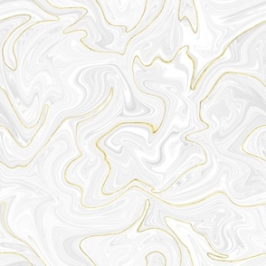 marbled - with gold