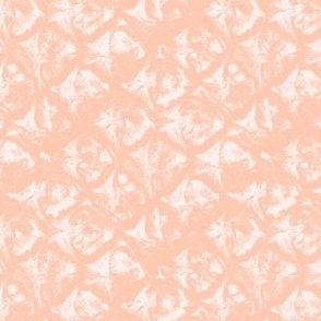 XS Duo-Tone Texture Pineapple Skin Coral Peach Apricot