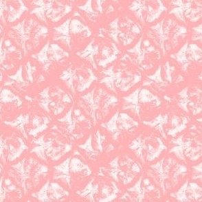 XS Duo-Tone Texture Pineapple Skin Hot Musk Pink