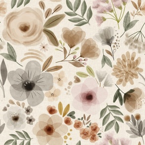 Woodland Meadows Oversized Floral