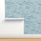 Dreamy Eternity Textured Clouds - pairs well with silver wallpaper option.
