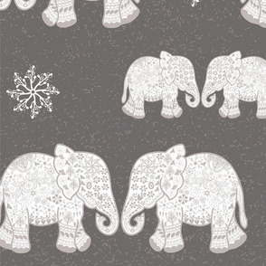 Textured Majesty with Elephant