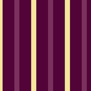 light and dark / wide and thin / purple and yellow stripes (big)