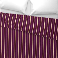 light and dark / wide and thin / purple and yellow stripes (small)