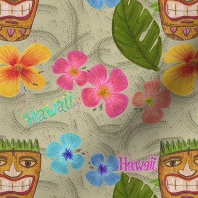 Hawaii pattern - small