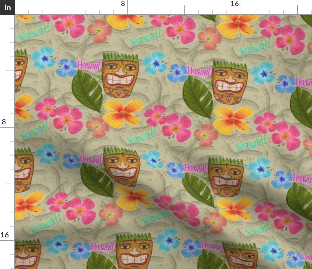 Hawaii pattern - small