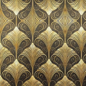 Golden roaring twenties pattern 6