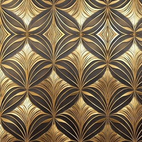 Golden roaring twenties pattern 5