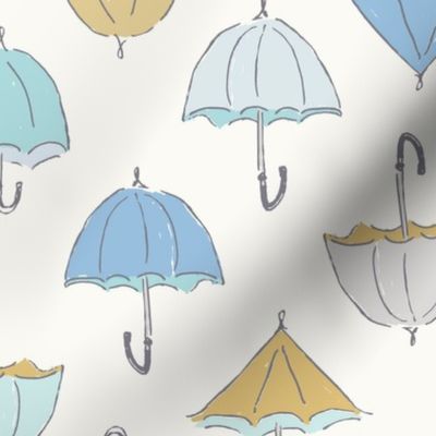 Retro Umbrellas