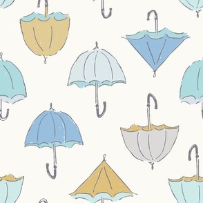 Retro Umbrellas