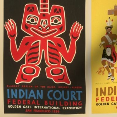 WPA Native American Art Posters
