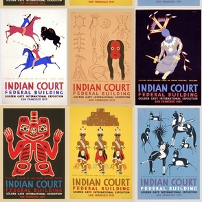 WPA Native American Art Posters